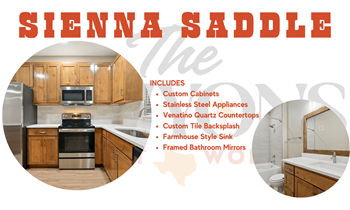 Sienna saddle theme